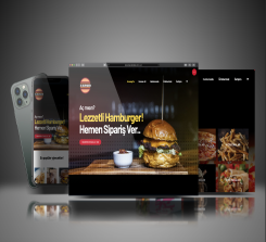 Restoran Cafe ve Burger E-Ticaret Sitesi
